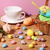 Fiada 450 Pieces Easter Eggs Decorative Foam Easter Eggs Ornaments