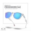 Oakley Frogskins (a) OO9245 9245A7 54MM Crystal Clear/Prizm Sapphire Square