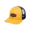 Billabong Mens Walled Trucker Cap, Mustard