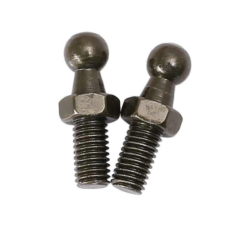 X AUTOHAUX 4 Set 10mm M8x15mm Car Gas Strut Ball