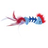 Petstages Feather Fish Bone Catnip Filled Cat Toy