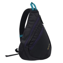 Colombia Bremner Slope One-Shoulder Body Bag, Shoulder Bag, Outdoor, Unisex, Crossbody, Black White (012), Free size