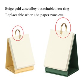 JNGUOSICN Mini Sketchbook Retro Spiral Book Portable Blank Notebook Ring Binder Sketchbook Tiny Desk Notebook Thick Refillable Loose Leaf Notebook Stand Up Spiral Bound Sketch Pad