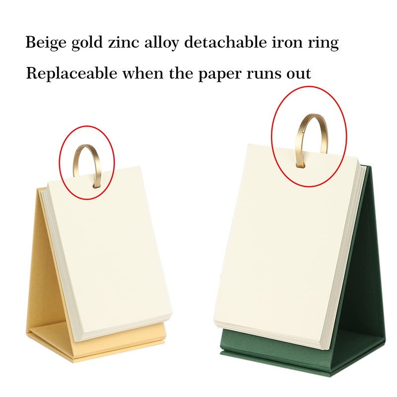 JNGUOSICN Mini Sketchbook Retro Spiral Book Portable Blank Notebook Ring