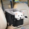 SlowTon Console Dog Car Seat - Portable Center Dog Car