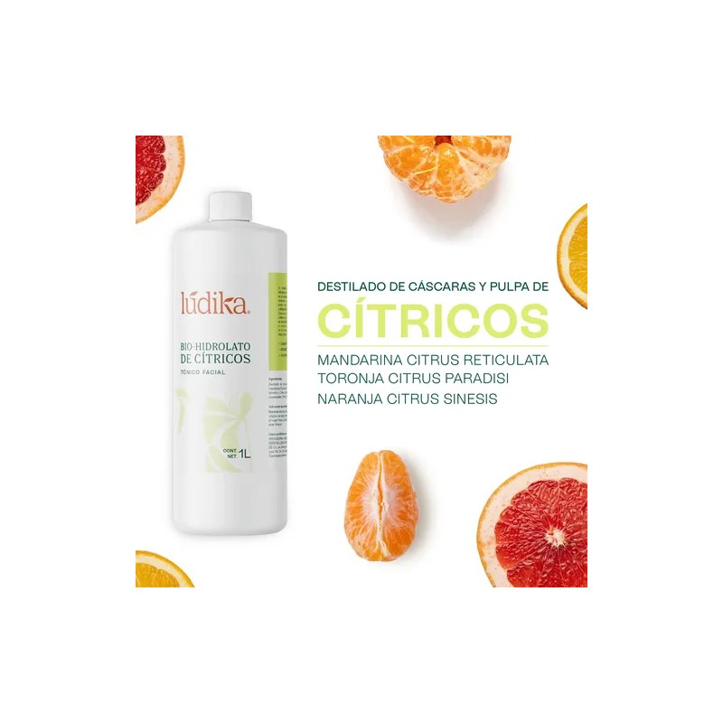 Hidrolato De Cítricos Facial, Corporal Y Capilar 1 L