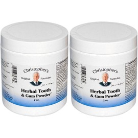 Christopher's Original Formulas Herbal Tooth and Gum Powder (2 Pack)