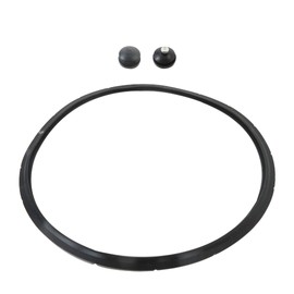 USonline911 Pressure Canner Sealing Ring 09905 Fit for Presto, Replacement Gasket for Presto 01710, 01740,01750,01770,01780 12-22qt Pressure Cooker or Canner, Automatic Air Vent & Overpressure Plug