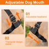 Mesh Dog Muzzle, Breathable Dog Mask Anti Bark Muzzle Puppy