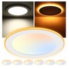 CLOUDY BAY [6 Pack] 8 Inch 5CCT LED Recessed Ceiling