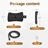 BRIGHT SHOWERS High Pressure Dual Shower Head Combo with Rainfall