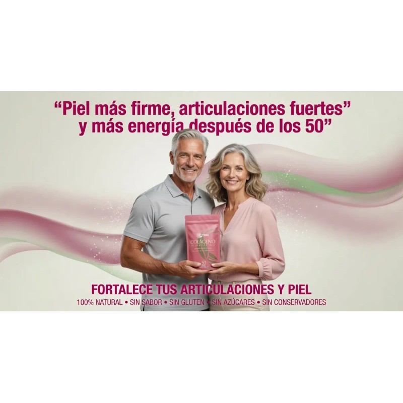 Colágeno Hidrolizado Natural, 100% Puro, En Marca Premium