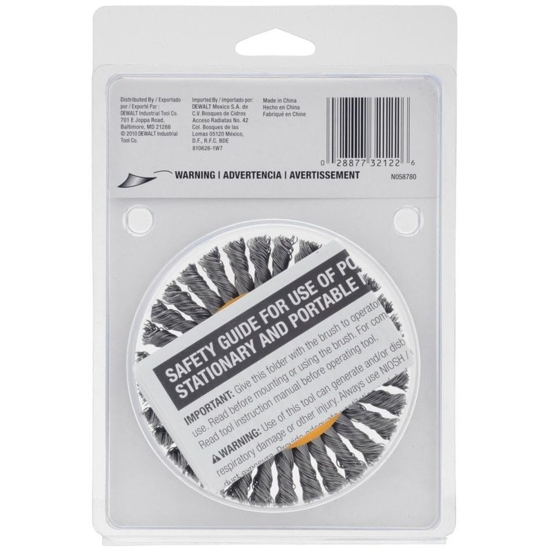 DeWalt Accessories DW4925 4x5/8-11.020 Wire Wheel