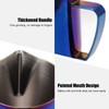 350ml Coffee Art Cup with Pointed Mouth 304 Stainless Steel
