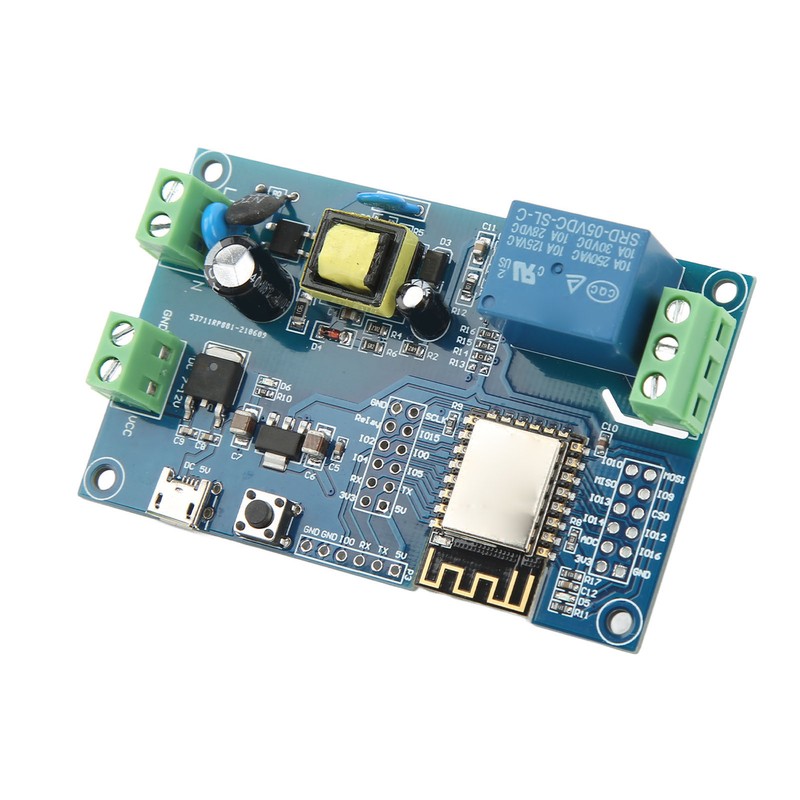 Relay Module 1 Channel WiFi Development Board AC 90‑250V DC