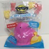 Peeps Chicks Toy Soft Squeeze Lot of Three Blue Pink