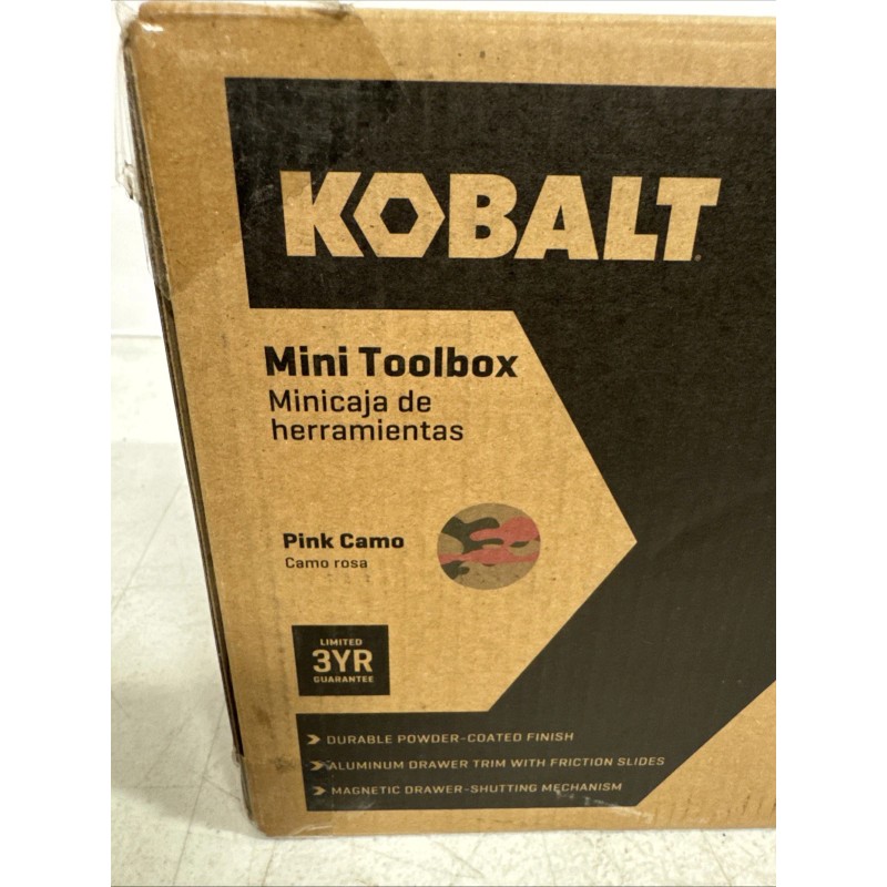 Kobalt Mini Toolbox - Pink Camo - 6242055 NEW Color