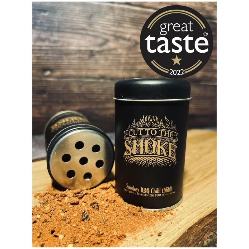 Smokey BBQ Chilli (Mild) (Shaker Tin) 100g - "Award Winning"
