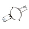 Shieldmaster 6" (150mm) Roof Support Twin Wall Insulated Flue Pipe - Stainless Steel