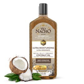 Tio Nacho Ultra Hydration Shampoo with Coconut Oil & Royal Jelly, Hydrating & Nourishing for Dry, Damaged Hair, Fights Frizz & Protects from Breakage, 14 Fluid Ounces