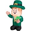 Gemmy 3.5' St Patricks Day Leprechan Irish Leprechaun Airblown Inflatable