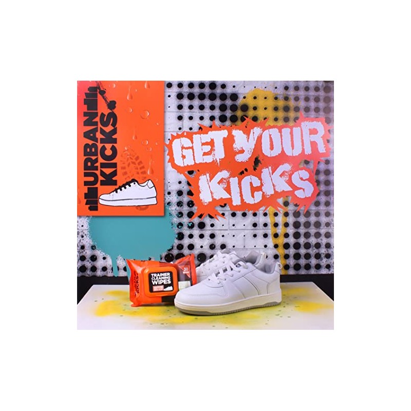 Urban Kicks Plastic Free Wipe For Trainers, Clean & Protect