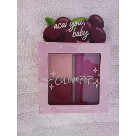 Eyeshadow Colourpop acai you baby pressed eyeshadow palette NEW