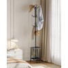 CHOEZON Coat Rack Freestanding, Coat Rack with Umbrella Holder, Entryway