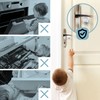 Heart of Tafiti 4 Pack Childproof Door Lever Lock, Baby