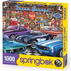 Springbok's 1000 Piece Jigsaw Puzzle Dream Garage