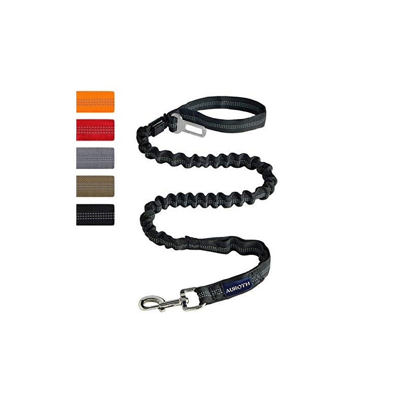 AUROTH Correa para perros grandes, resistente correa elástica para perro,