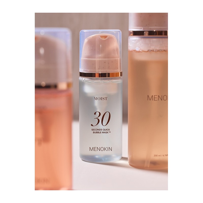 Menokin 30 Second Quick Bubble Mask Moist / 메노킨 30초