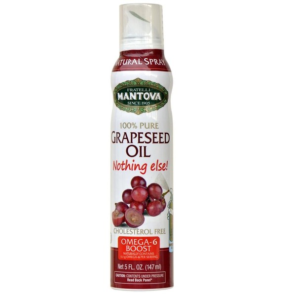 Mantova 100% Flaxseed Oil Spray 5 oz. Spray Bottle -