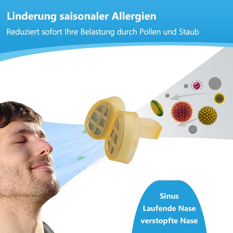 WoodyKnows Allerscreen Nasal Filters (Trial S/M/L/XL)