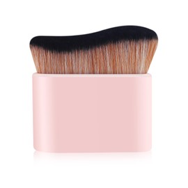 START MAKERS Self Tanner Brush, Self Tanning Applicator Foundation Powder Blending Makeup Brush for Face Leg Arm, Light Pink