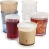 CFS 55018107 Stackable ShatterResistant Plastic Tumbler, 5 oz., Clear (Pack