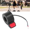 Electric Bike Thumb Throttle ABS Finger Throttle Thumb Accelerator Replacement