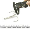 Treble Hooks Strong Large Format Fishing Hooks Sea Fishing Saltwater