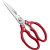 AWinjoy Kitchen Scissors, Heavy Duty Sharp Kitchen Shears Dishwasher Safe,Red