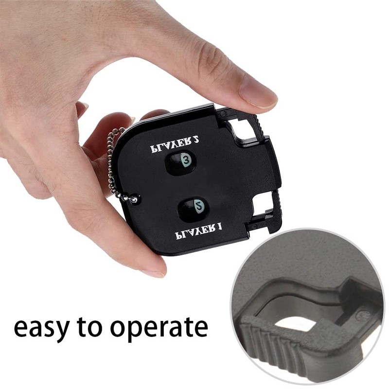 JUNPINGLIN Unisex Dv-0208-g Golf Scorer, Black, One Size UK Golf