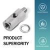 Sephile Oil Pressure Sensor Tee Adapter, 1/8 NPT Side Port