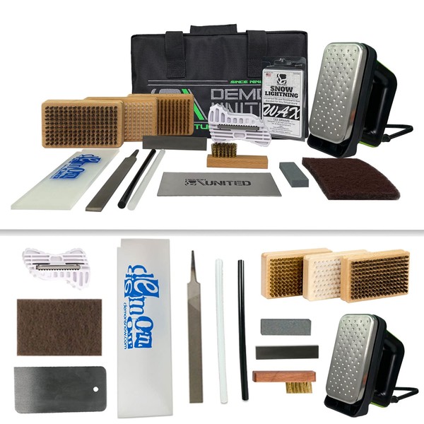 DEMON UNITED USA Silver Edition Ski & Snowboard Tuning Kit