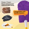 Flammi 360° Fleece Duster Refills for Swiffer, Reusable Duster Refills