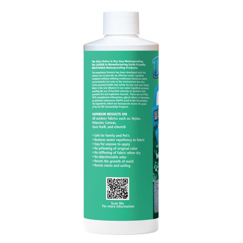 Tent Fabrics & Outdoor Gear Waterproofing Concentrate