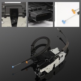 Anlseiod Door Lock Front Actuator For Tucson TL TLE SUV 2015-Present Tucson TLE SUV 2015-2016 Tucson TL SUV 2015-2019 Left 81310-D3010 7-Pin