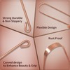Copper Tongue Scraper Cleaner for Adult, 100% Pure Copper by