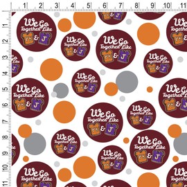 GRAPHICS & MORE Peanut Butter and Jelly Together PB&J Best Friends Gift Wrap Wrapping Paper Roll