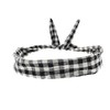 Zac's Alter Ego Checkered Gingham Print Wire Headband
