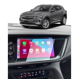 BIXUAN Tempered Glass Screen Protector for 2021-2024 Buick Envision Essence/Avenir/Preferred Accessories Navigation 10.2 Inch Touch Screen Protection Against Scratches and Fingerprints