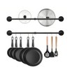 Boshangjia 24 inch Pan Rack Wall Mounted Set of 2,